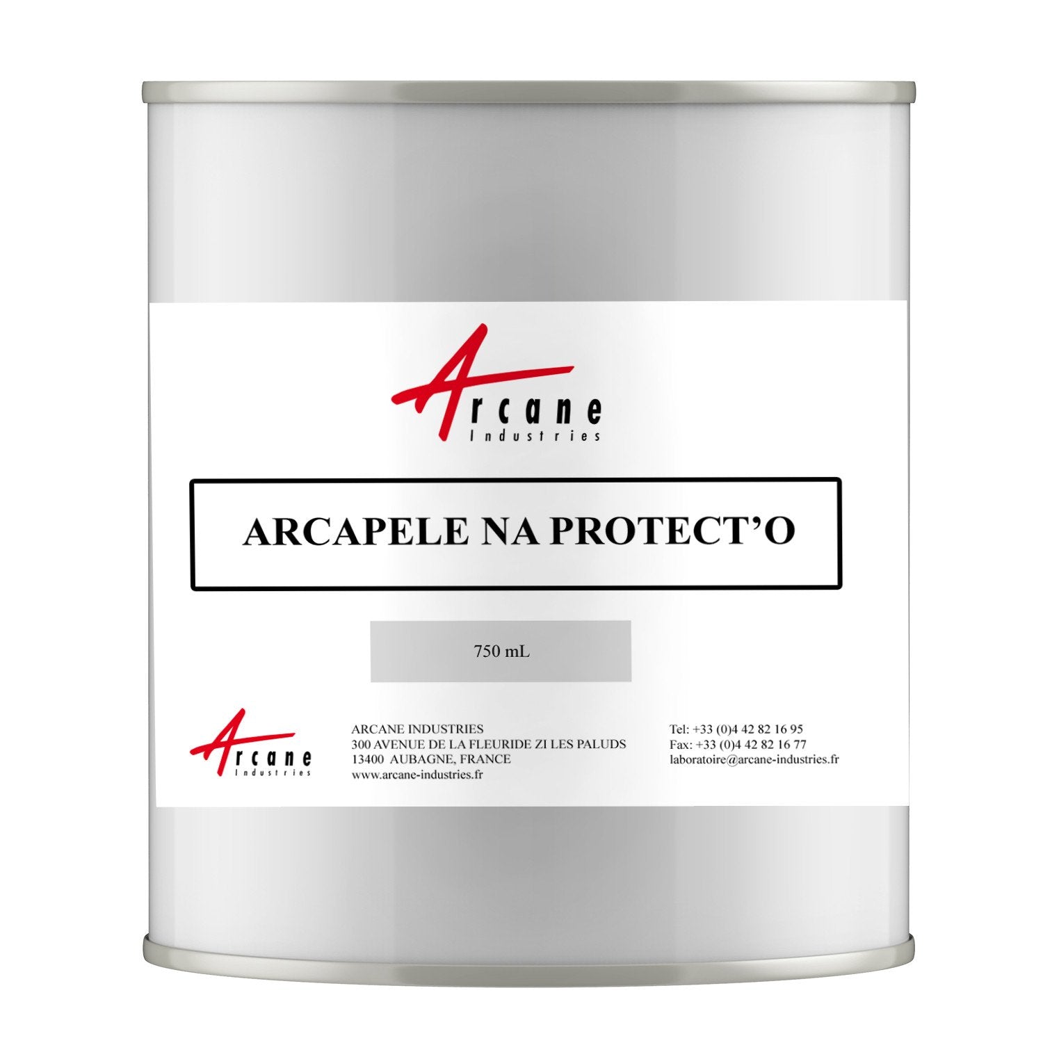 Temporary protective peelable varnish for rough surfaces Pot 750mL ArcaPELE NA Protect'o