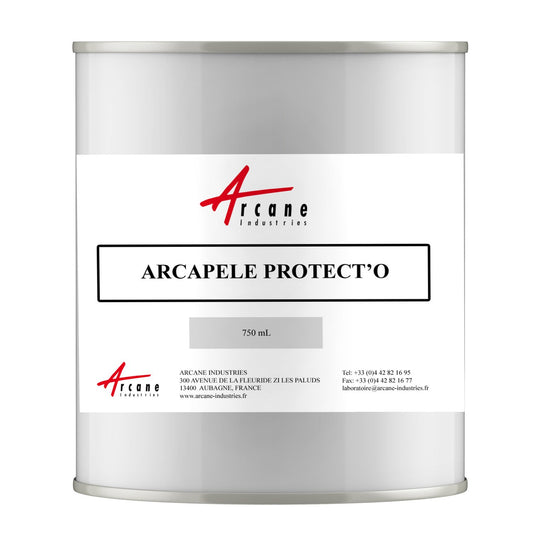 Vernis Pelable Anticorrosion Protection Temporaire Pinceau Airless - ARCAPELE PROTECTO Pot 750mL / Bleu