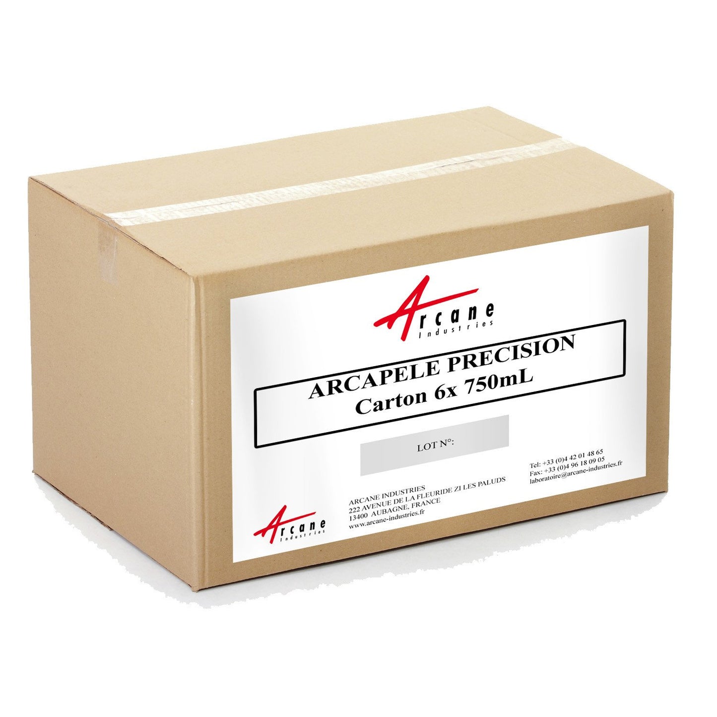 Peelable varnish temporary protection mechanical parts ARCAPELE PRECISION Carton 6 Pots 750mL