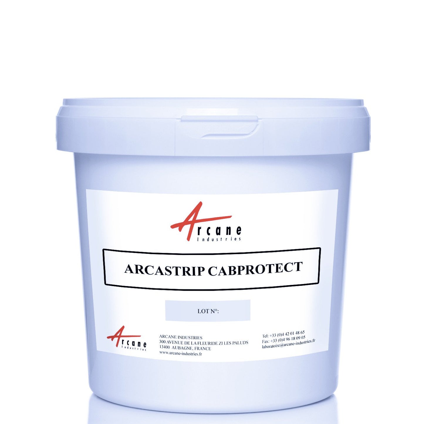 Temporary protective peelable varnish for composites 17L Bucket Arcapele RadProtect