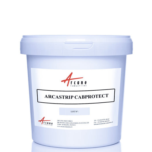 Vernis Pelable Rouge Revêtement Temporaire Composite Couleur Rouge - ARCAPELE PROTECTO Seau 5L